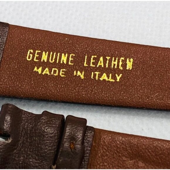 Tiffany & Co Genuine Brown Leather 18mm